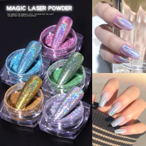 Magic Holographic Nail Glitter Powder TGP34