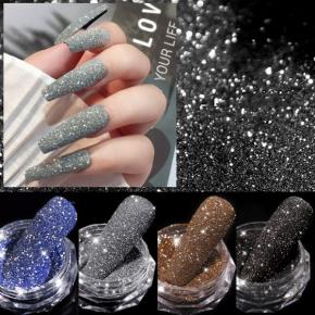 6 Colors Diamond Nail Powder TGP09