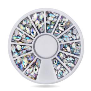 Horse eye Nail Rhinestones Crystals Flatback Stones NRW01