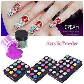 12/18/24 Pots/set Color Acrylic Powder Acrylic Nail Carving Powder TGP31