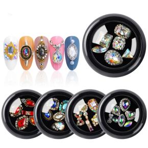 Nail Art Alloy 3D Charms  Crystal Rhinestones TNR35