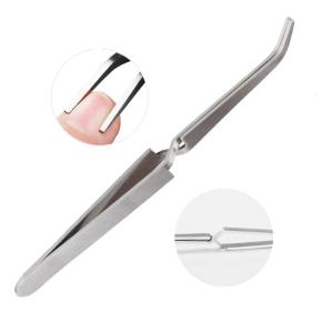 Nail Art Shaping Tweezers Stainless Steel Multi-Function Clip NST01