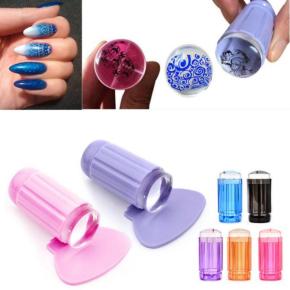 Jelly Silicone nail art stamper TNS07