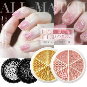 Nail Art Tiny Stainless Steel Caviar Beads 0.8-1.5mm TNR04