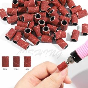 100 Pieces Sanding Bands for Nail Drill NSB01