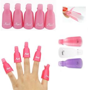 Gel Remover Wraps Plastic Nail Polish Remover Clip PRC01