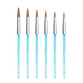 6Pcs Carving Acrylic Nail Art Brush Set TNB72