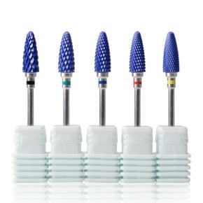  Blue Ceramic Milling Cutter Nail Drill Bit NDB31