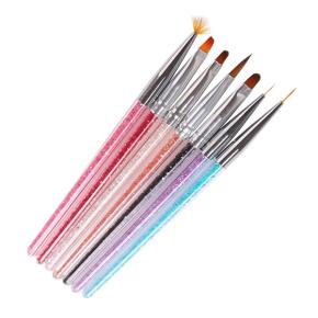 7Pcs/set Acrylic Painting Brush Set TNB42