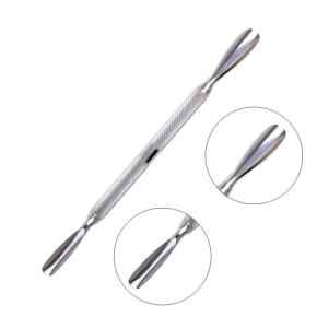 Double-ended Stainless Steel Cuticle Pusher Dead Skin Push Remover CP07 