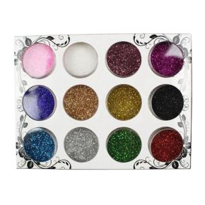 Holographic Finer Nail Art Glitter Powder Set TGP38