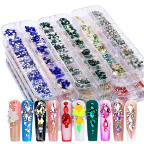 Mix shapes Nail Rhinestones TNR21