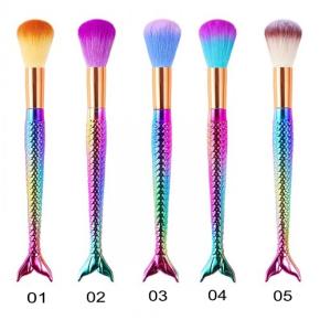 Mermaid Nail Art Dust Cleaning Brush TDB15