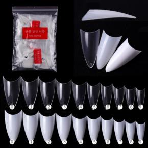 500Pcs Short stiletto Nail Tips NT16