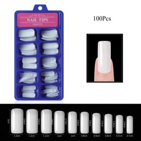 100Pcs Half Cover Acrylic Nail Tips NT50-1