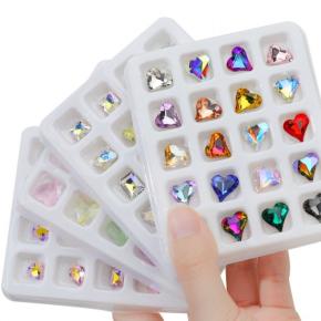 Multi-shaped Diamonds Jewelry Nail Art Rhinestones NR17 