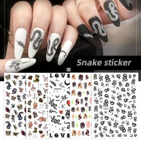 Snakes Nail Art Stickers TZ20