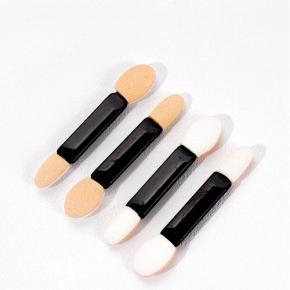 Nail Powder Brushes Sponge Glitter Double Sided Eyeshadow Applicators NAT23 