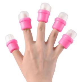 10pcs Silicone Nail Soak Off Cap Clip NAT25