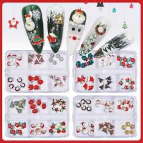 Christmas Nail Art Alloy Decorations TNR99