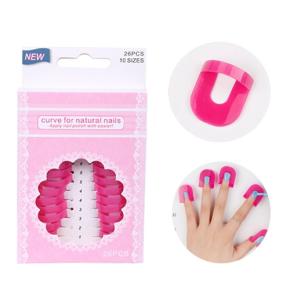  10Pcs G Curve Shape Nail Protector Varnish Shield NAT24