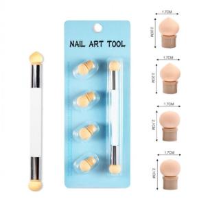 Gradient Sponge Nail Art Brushes Pen TNB86