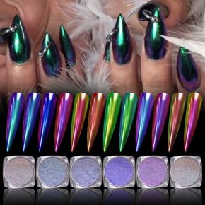 Chameleon Mirror Chrome Nail Glitter Powder TGP73