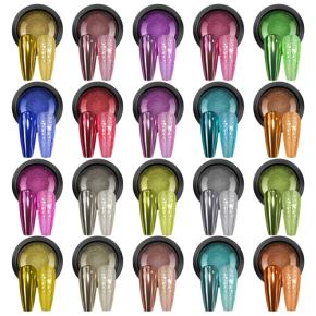 20 Colors Titanium Chrome Mirror Powder TGP27