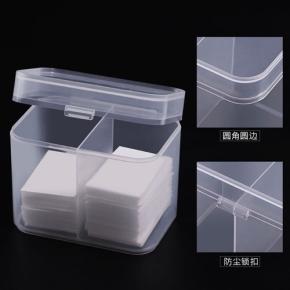 Portable Storage Box Nail Accessoires Wipes Cotton Pads Container Case NAT70